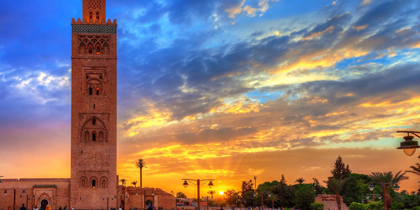 A histórica Mesquita Koutoubia